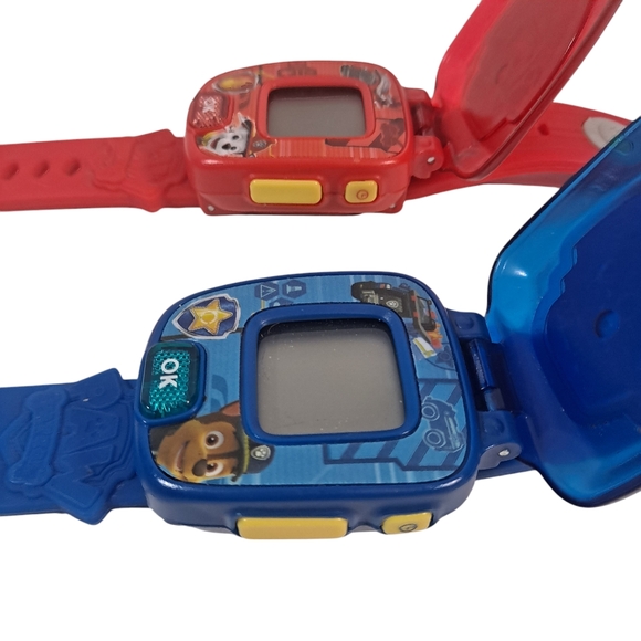 Vtech Paw Patrol Chase & Marshall Learning Watches Lot Of 2 PARTS - Picture 8 of 8